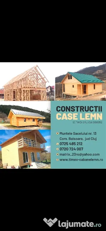 cabane lemn