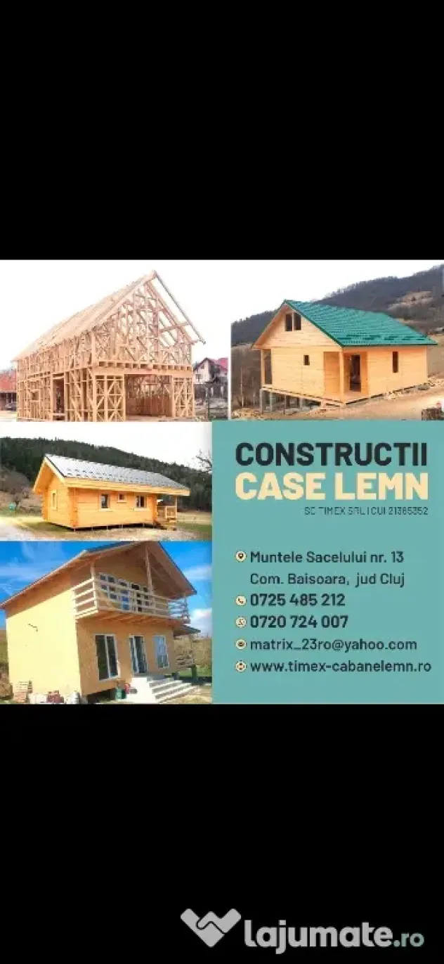 cabane lemn