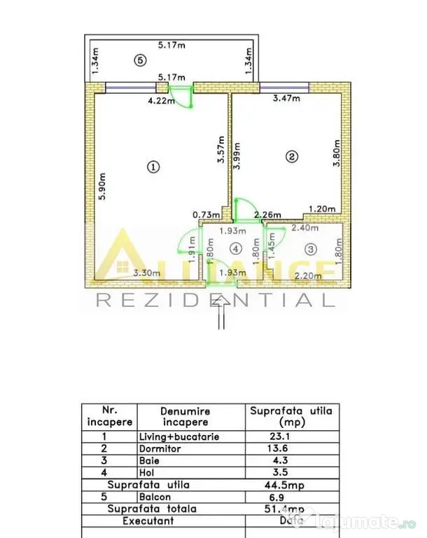 SUPER PRET METROU BERCENI 6 MIN PE JOS - GATA SAU DIN CONSTRUCTIE - Popesti Leordeni (Bucuresti-Ilfov)