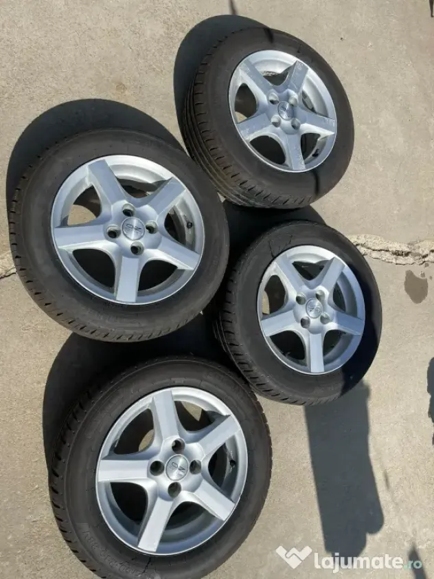 Jante ,cauciucuri de vară dot 2026 195/60 r15 si set iarna dot 2025