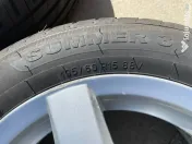 Jante, cauciucuri de vară dot 2026 195/60 r15 si set iarna dot 2025
