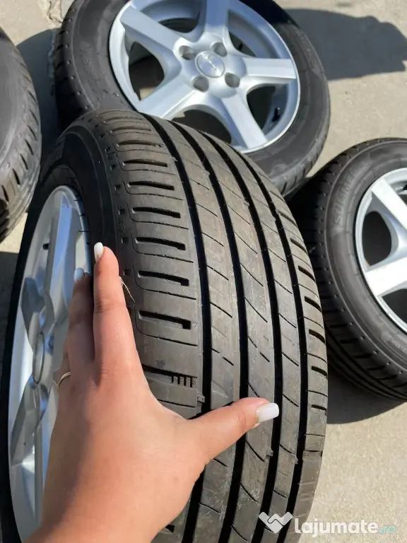 Jante ,cauciucuri de vară dot 2026 195/60 r15 si set iarna dot 2025