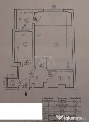 Garsonieră Colentina decomandată, et. 1, an 1992, 32 mp 