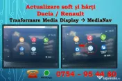 Actualizare Dacia MediaNav| Hărți Europa | Transformare Media Display → MediaNav 