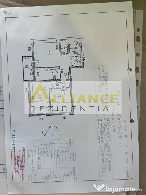 APARTAMENT 3 CAMERE DE VÂNZARE CU FACILITĂȚI PREMIUM - Bucuresti (Bucuresti-Ilfov)