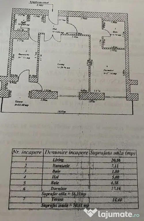 2 camere | terasa 14 mp | Asmita Gardens | Splaiul Unirii - Bucuresti (Bucuresti-Ilfov)