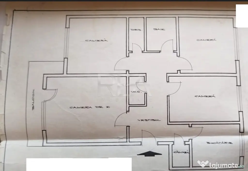 4 camere transf. in 3 Nicolae Grigorescu,dec.,parcare,et. 5, - Bucuresti (Bucuresti-Ilfov)