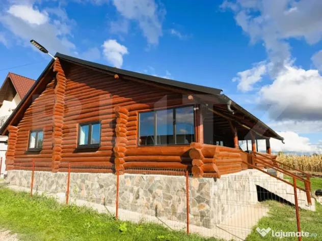 Casa din busteni, 4ari teren, Plopeni, Suceava - Suceava (Suceava)