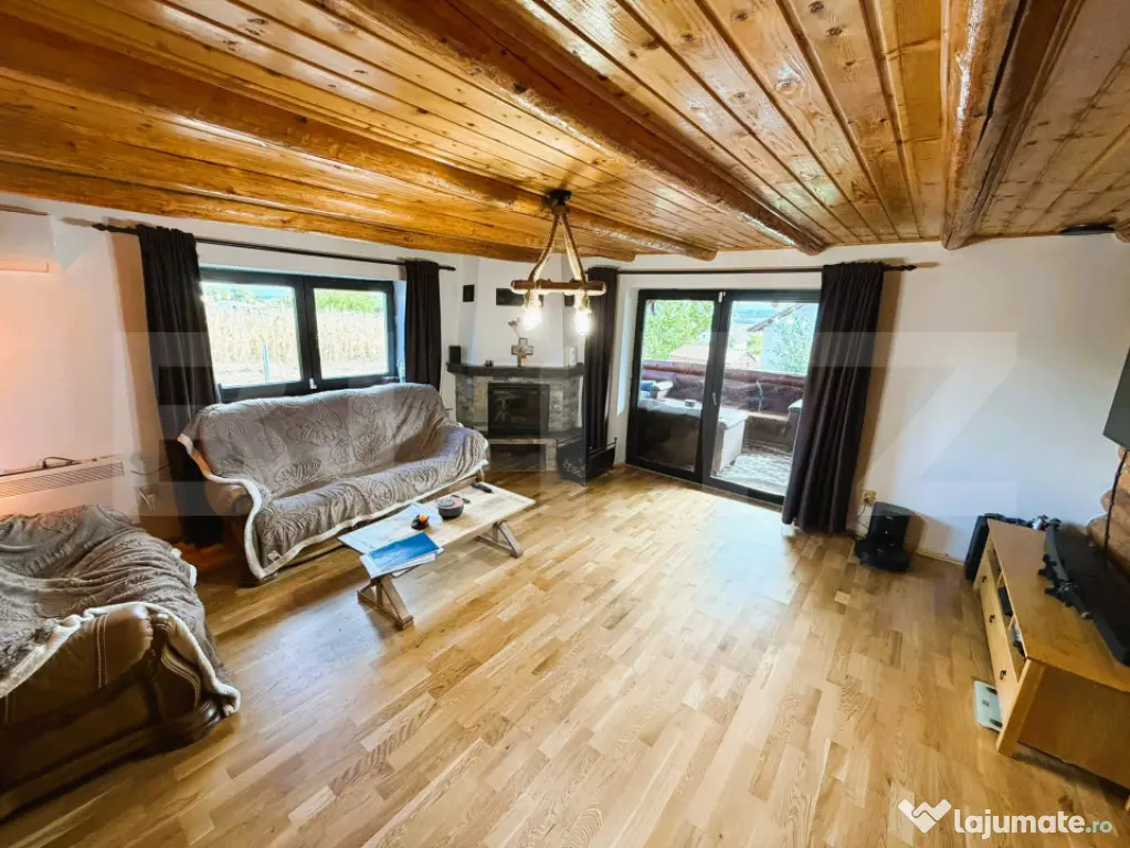 Casa din busteni, 4ari teren, Plopeni, Suceava - Suceava (Suceava)