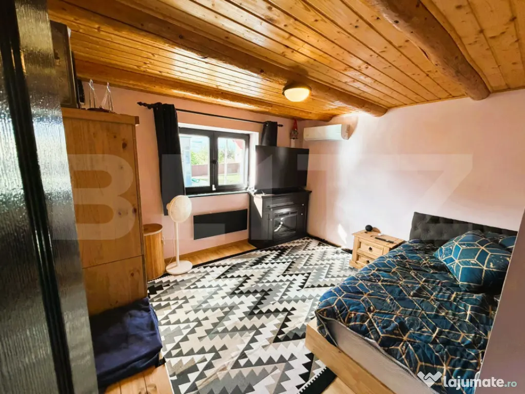 Casa din busteni, 4ari teren, Plopeni, Suceava - Suceava (Suceava)