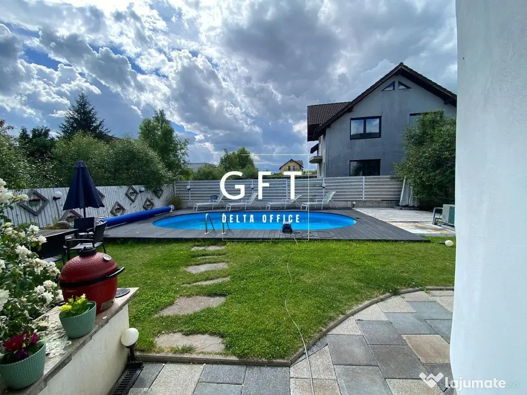 Casa Vila cu piscina, 7 minute de centru Bistrita - de vânzare! - Bistrita (Bistrita-Nasaud)