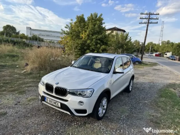 BMW X3 xDrive 20i F25 Facelift (2017)–92.500 km–Pachet Advantage, Panoramic, HUD