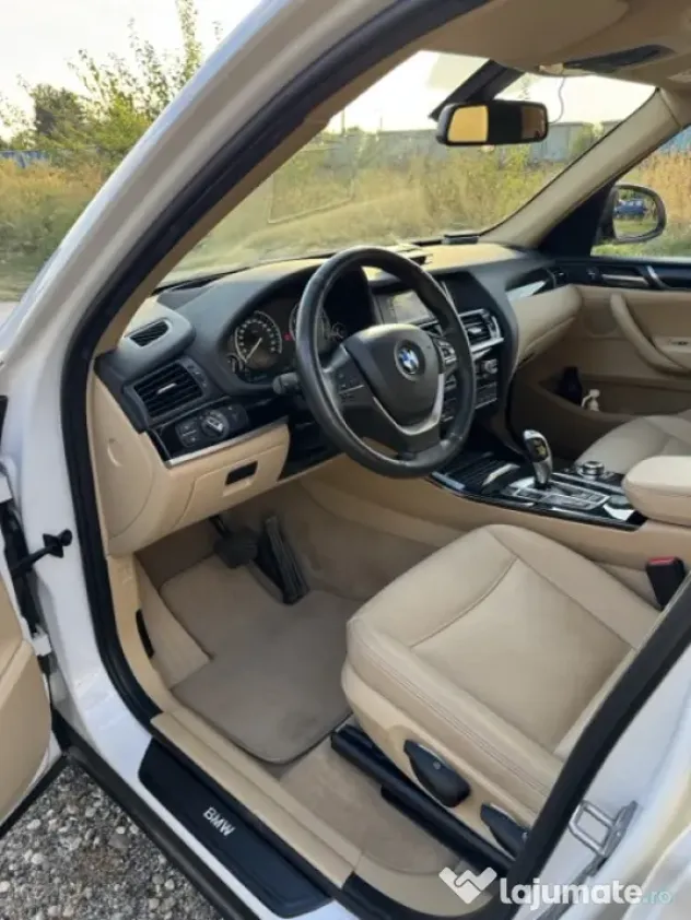 BMW X3 xDrive 20i F25 Facelift (2017)–92.500 km–Pachet Advantage, Panoramic, HUD