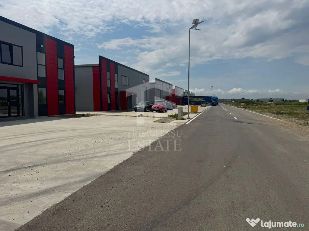 CENTURA - Rudeni | HALA 585 mp| Birouri 120mp | Parc Industrial nou - Chiajna (Bucuresti-Ilfov)