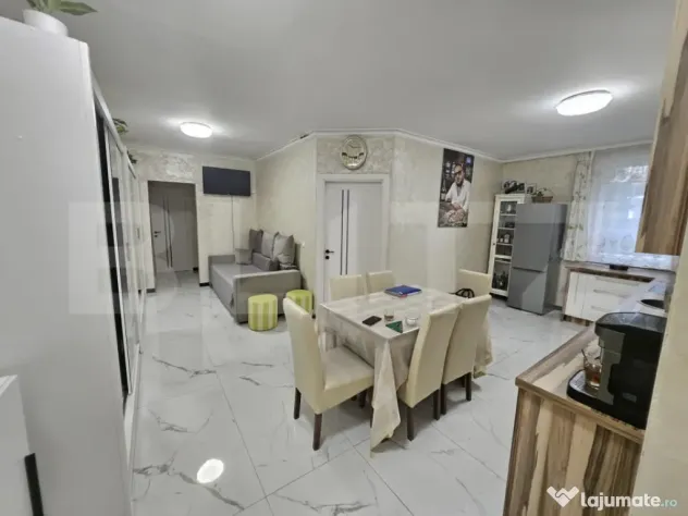 Apartament decomandat cu 3 camere, gradina proprie, parcare, - Floresti (Cluj)