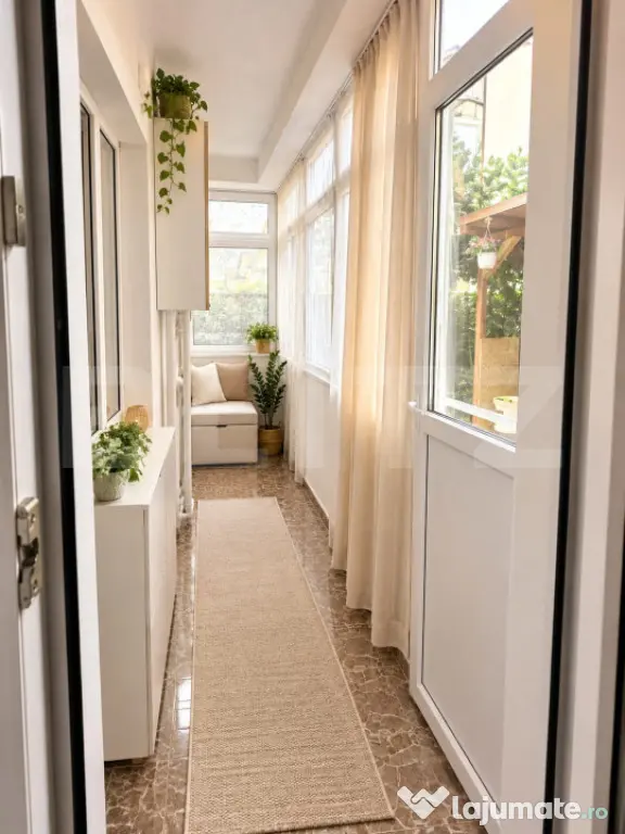 Apartament decomandat cu 3 camere, gradina proprie, parcare, - Floresti (Cluj)