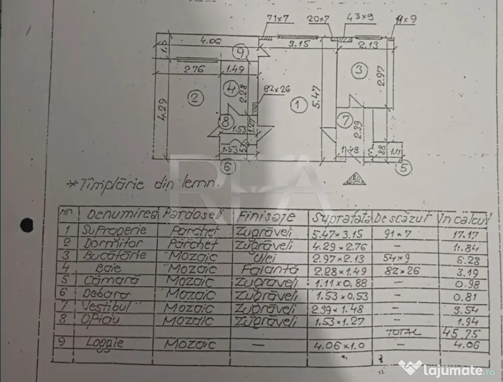 2 camere, 9/9, 50mp, CENTRALA-Drumul Taberei -Hanul Drumetul - Bucuresti (Bucuresti-Ilfov)