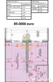 Pallady 2 camere tip studio 52 mp la 5 minute autobuz 330 