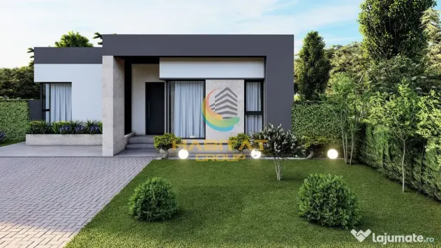 Casa Individuala 4 Camere, Teren 589 mp - Bercen Comision 0% - Vidra (Bucuresti-Ilfov)