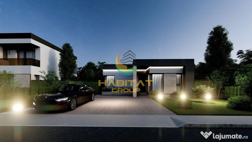 Casa Individuala 4 Camere, Teren 589 mp - Bercen Comision 0% - Vidra (Bucuresti-Ilfov)