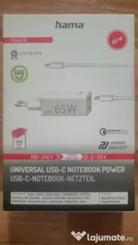 Incarcator Universal hama 65W GaN 