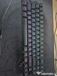 Tastatura Gaming Redragon Deimos Dual Mode RGB Mechanical & Tastatura Gaming Redragon Numpad Cove RGB Black Mecanic 