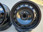 4 jante tablă originale VW R16 5x112 ET48 Golf 7 8 Octavia 3