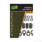 Kit Run Rig, Fox Edges Naturals Standard, 5buc