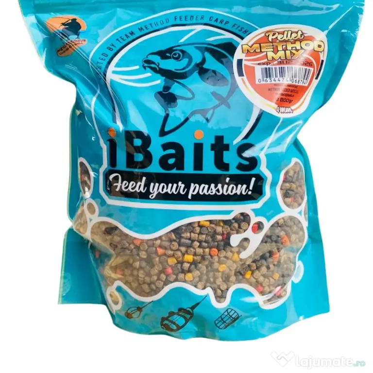 iBaits Pellet Method Mix 4mm, 800g