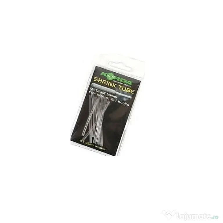 Tub termocontractabil Korda Shrink Tube, Clear M, 8buc/plic