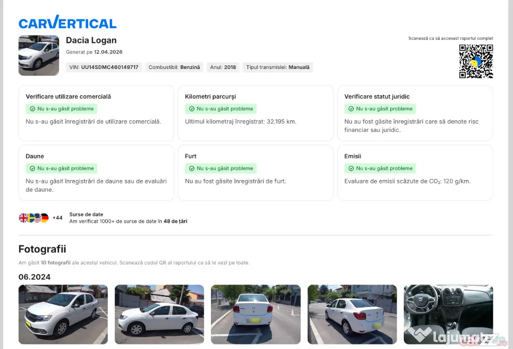 Dacia Logan 2018 - Bucuresti (Bucuresti-Ilfov)
