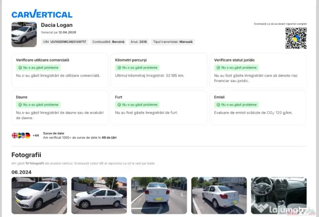 Dacia Logan 2018 - Bucuresti (Bucuresti-Ilfov)