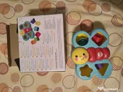 Fisher-Price Butterfly Shape Sorter, jucărie educativă 6 luni+ 