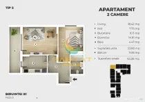 Vanzare 2 camere decomandat 5 min Berceni Acte Gata