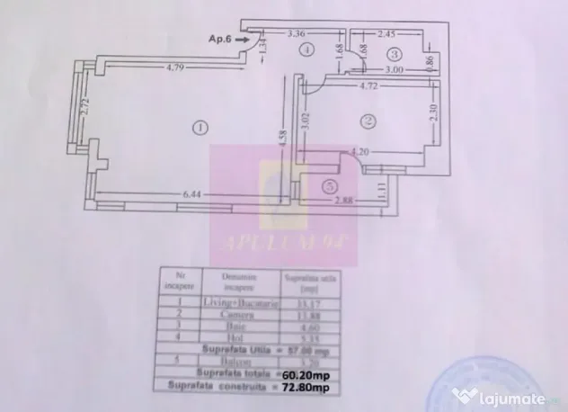 Apartament 2 camere de vânzare – zona bisericii Bazilescu - Bucuresti (Bucuresti-Ilfov)