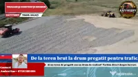 Lucrări de terasare, nivelare, compactare si constructii de drumuri 