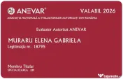 Expert evaluator imobiliar autorizat ANEVAR - Mun. Iași 