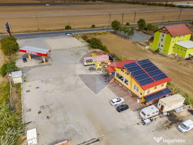 Proprietate comercială/ stație de carburanți Vladimirescu de 10.001 mp - Vladimirescu (Arad)