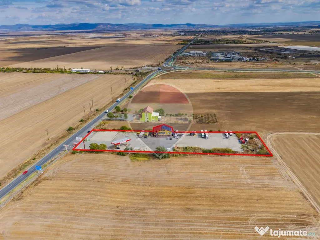 Proprietate comercială/ stație de carburanți Vladimirescu de 10.001 mp - Vladimirescu (Arad)
