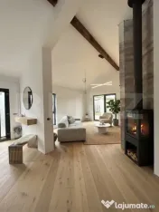 Duplex Modern pe Parter (la cheie) | 141,5 mp | șemineu inc 