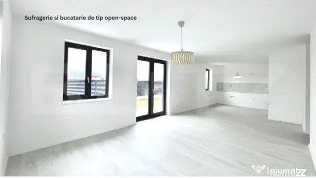 Casă Modernă cu 4 Camere în Sânpetru / Teren 500mp / Fin