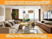 Vânzare Apartament 3 camere cu Gradina 40 mp - Popești Leordeni 