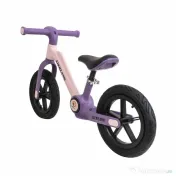 Bicicleta fara pedale, pliabila, pentru copii XIERLANG, roti de cauciuc si scaun reglabil, +3ani, roz cu lila Z-TOOLS / ZTS8452 