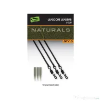 Montura Fox Naturals Leadcore Leaders, 3buc/plic