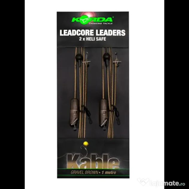 Montura Korda Leadcore Heli Safe, 1m, 2 buc