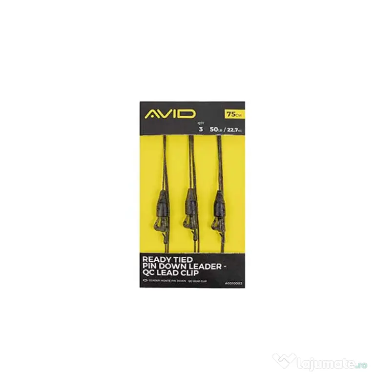 Montura Avid Carp Leader QC Lead Clip, 3buc