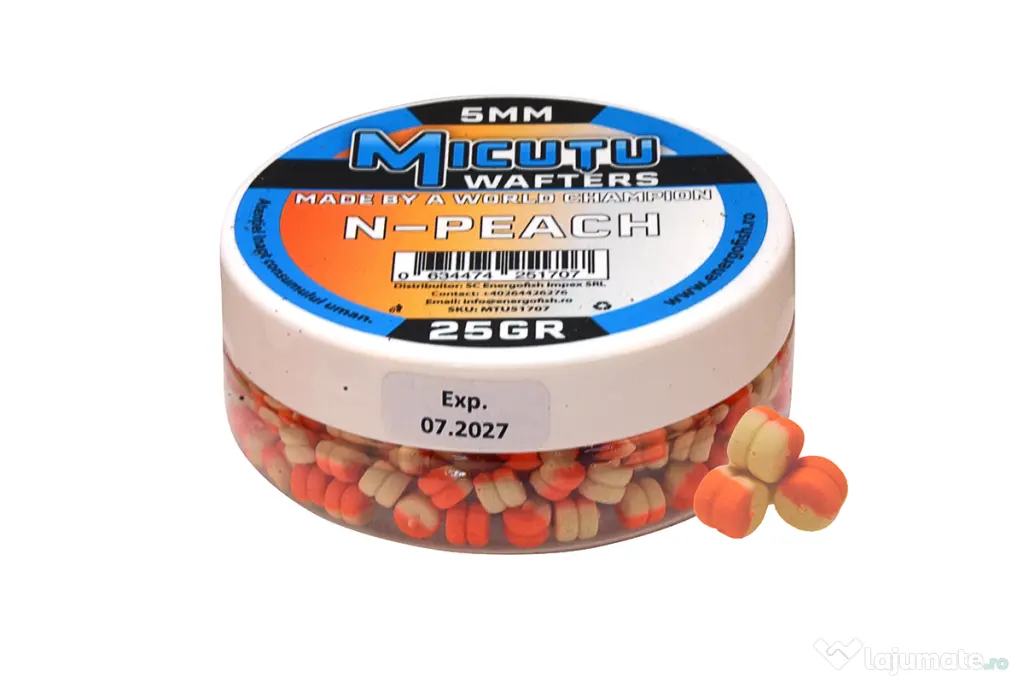 Micutu Wafters Bandum N-Peach 5mm