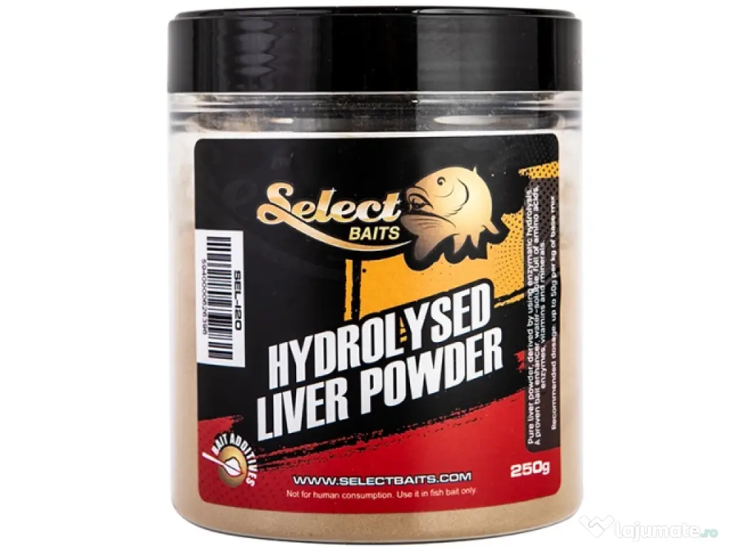 Select Baits Hydrolysed Liver Powder, 250g