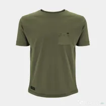 Tricou Kumu Heavyweight Pocket, Kaki, marimea XL