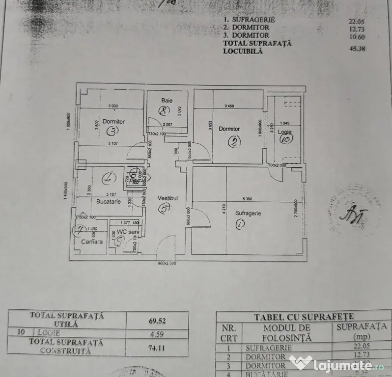 3 Camere Calea Călărași - Muncii - Bucuresti (Bucuresti-Ilfov)